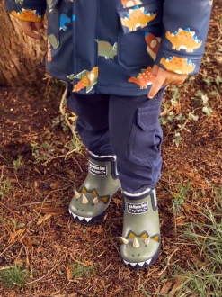 Jojo Maman Bébé Bottines douillettes doublées en dino Clearance