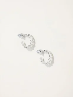 Fat Face Boucles d’oreilles FatFace Leaf Huggie Discount