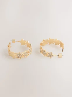 Rockett St George Boucles d’oreilles avec étoile scintillante Hot