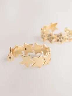 Rockett St George Boucles d’oreilles avec étoile scintillante Hot