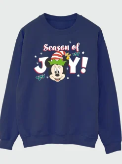 Brands In Disney Sweat-shirt de Noël Minnie Mouse Holly Jolly Online