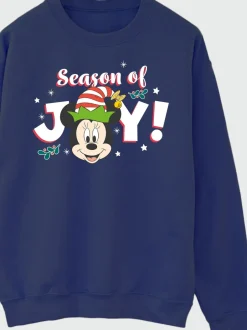 Brands In Disney Sweat-shirt de Noël Minnie Mouse Holly Jolly Online