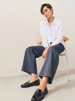 Next Brevet de la Marine - Mocassins vernis à glands avec détails métalliques Online