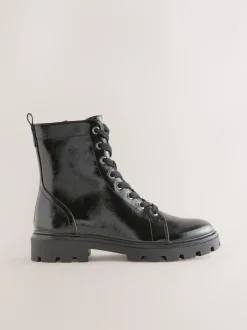 Next Brevet noir - Bottes à lacets Forever Comfort® Discount