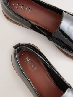 Next Brevet noir - Mocassins Forever Comfort® à enfiler propres à semelle épaisse Online