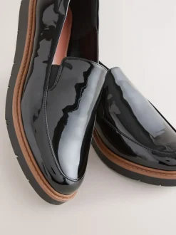 Next Brevet noir - Mocassins Forever Comfort® à enfiler propres à semelle épaisse Online