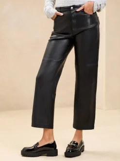 Lipsy Brevet noir - Mocassins en similicuir à mors épais Sale