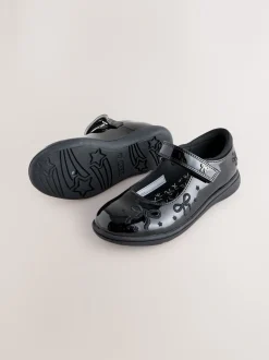 Next Brevet noir - Nœud Mary Jane Chaussures d'école New