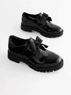 Next Brevet noir - Nœud Monkstrap Chunky Chaussures d'école Best