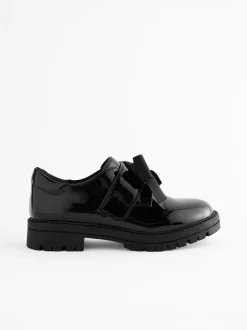 Next Brevet noir - Nœud Monkstrap Chunky Chaussures d'école Best