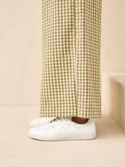 Next - Formateurs lacets Broderie neutre Hot