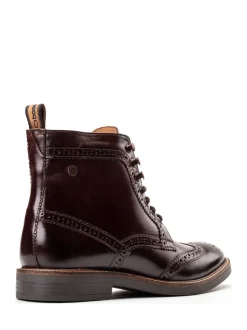 Base London Brun brûlé - Bristol Brogue Boot Discount