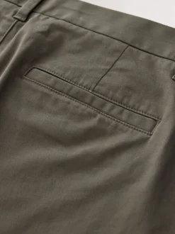 Next - Coupe ample - Pantalon chino stretch Brun clair Sale