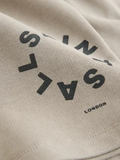 smALLSAINTS Brun clair - Ensemble t-shirt et short en molleton Tierra Online