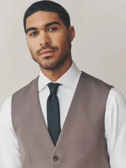 Next Brun clair - Gilet extensible Motionflex à coupe régulière Online