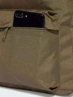 adidas - Sac à dos Classic 3 Bar Logo Brun clair Outlet