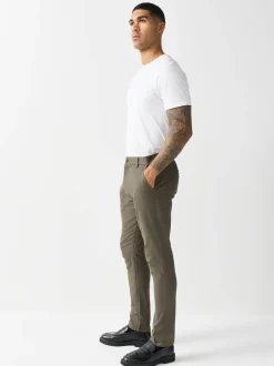 Next - Skinny Fit (Skinny Fit) - Pantalon chino stretch Brun clair Online