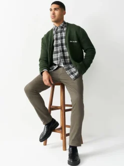 Next - Skinny Fit (Skinny Fit) - Pantalon chino stretch Brun clair Online