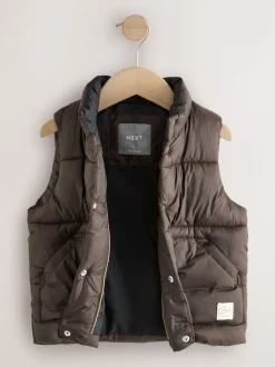 Next - Gilet matelassé (3mths-10yrs) Brun foncé Hot