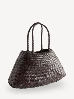 Dragon Diffusion Brun foncé - Grand sac tissé Dragon Diffus Santa Croce Hot