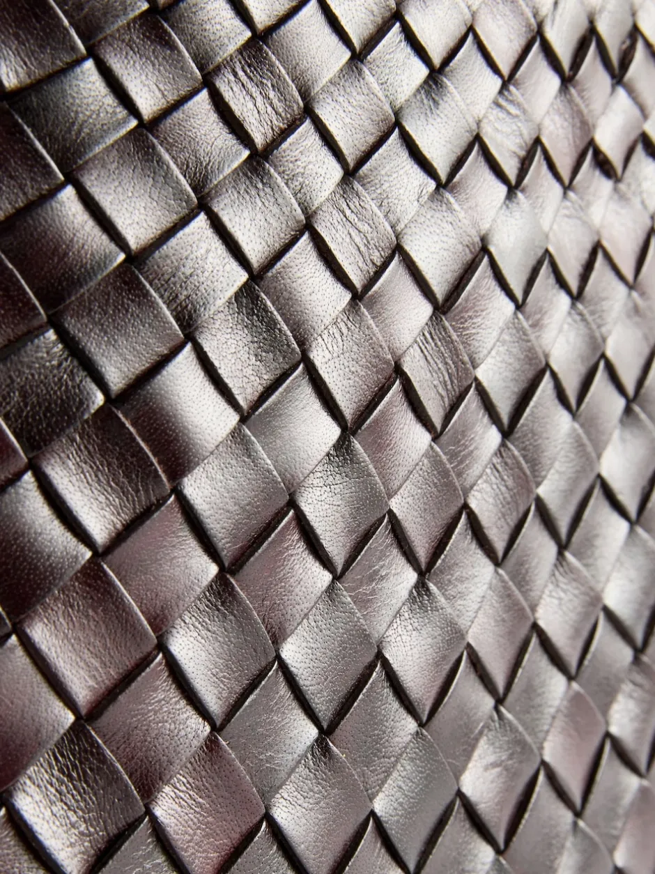 Dragon Diffusion Brun foncé - Grand sac tissé Dragon Diffus Santa Croce Hot