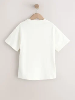 Next Café Marron Chocolat - T-shirts graphiques oversize Lot de 3 (3-16ans) Sale