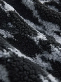 Next Camouflage - Col zippé - Polaire imprimée Clearance