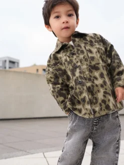 Next Camouflage - Ensemble 2surchemise et t-shirt Camoflauge (3mois-7ans) Clearance
