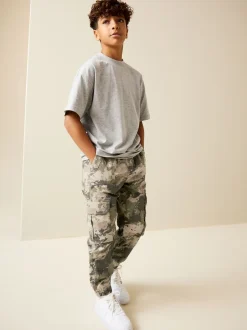 Next - Pantalon cargo (3-16ans) Camouflage