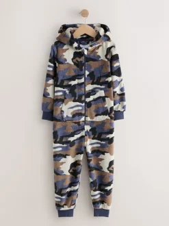 Next Camouflage neutre - Polaire All-In-One (3-16ans) Online