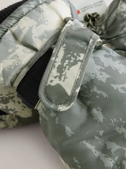 Next Camouflage vert - Gants de ski (3-16ans) Best