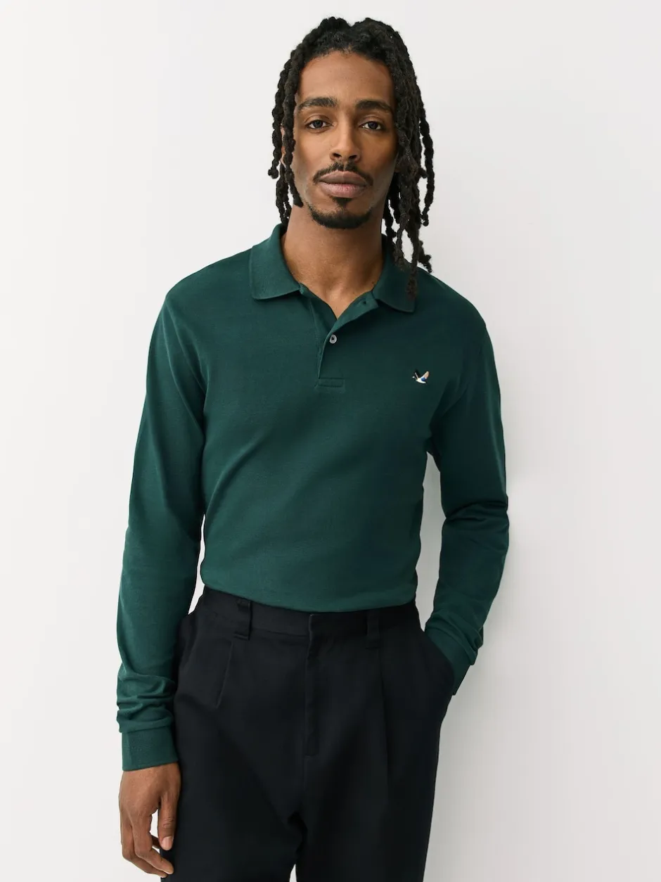 Next Canard vert - Polo en piqué Online