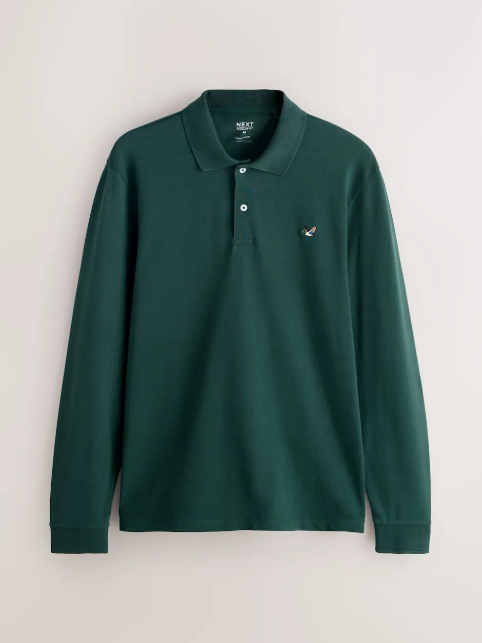 Next Canard vert - Polo en piqué Online