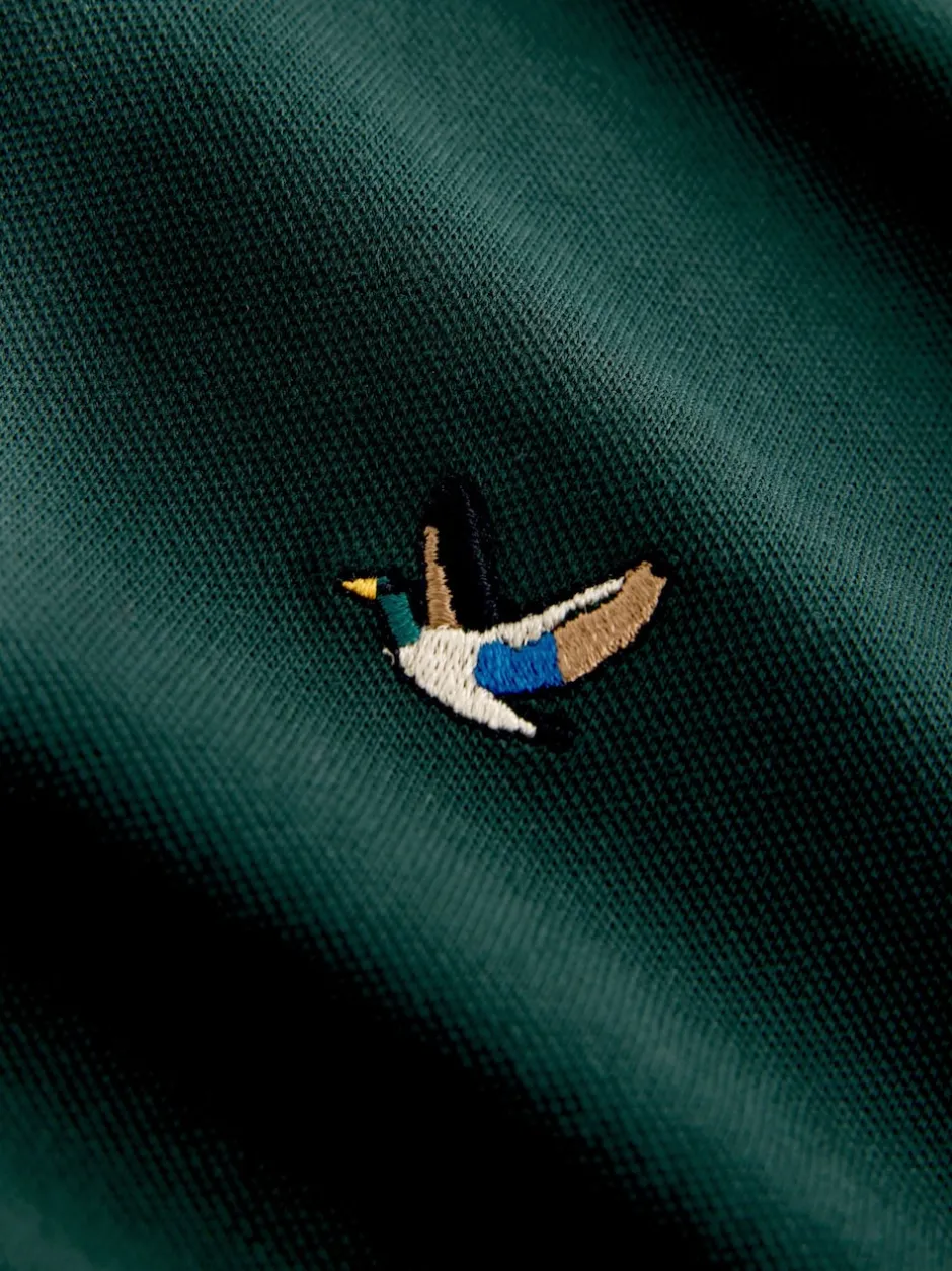 Next Canard vert - Polo en piqué Online