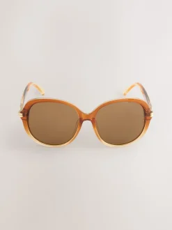 Next caramel - Lunettes de soleil carrées New