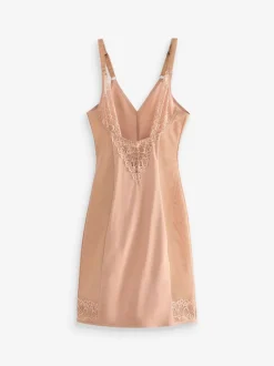 Next Caramel Nude - Dentelle de contrôle du ventre ferme Portez votre propre de soutien-gorge slip