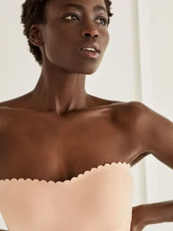 Next Caramel Nude - Dentelle de contrôle du ventre ferme Portez votre propre de soutien-gorge slip
