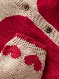 Boden Cardigan à col avec logo Best