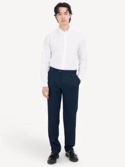 Oliver Spencer Carmack Pantalons queue de poisson Oliver Bleu Hot