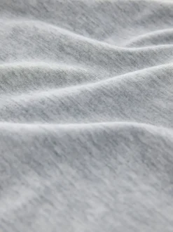 Next Carreaux gris/rouge bordeaux - Pyjama confortable à manches courtes Motionflex Clearance