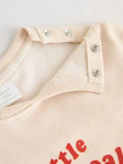 Next Casse-cœur neutre/rouge - Ensemble Sweat-shirt et Leggings bébé (0mois-2ans) Best