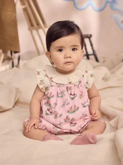 Next Cath Kidston Rose fleuri - Barboteuse imprimée en jersey pour bébé Clearance