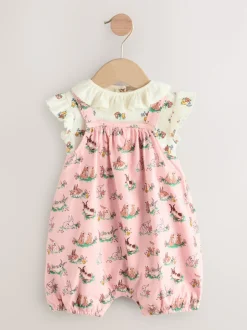 Next Cath Kidston Rose fleuri - Barboteuse imprimée en jersey pour bébé Clearance