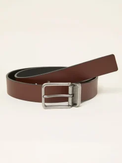 Fat Face Ceinture en cuir réversible FatFace New