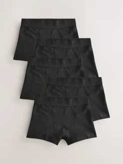 Next - Lot de 5 boxers (1.5-16ans) Ceinture Noir Hot
