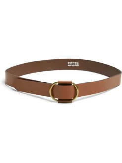 PIECES Ceinture en cuir Sale