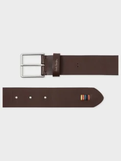 PS Paul Smith Ceinture à logo et détails surpiqués Best