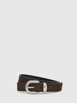 Reiss Ceinture style western en daim Austin New