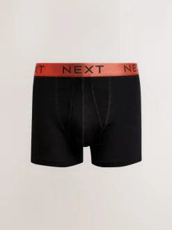 Next - Coupe standard - Caleçon A-Front 10 Pack Ceintures brillantes Noir brillantes Best