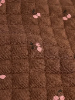 Next Cerise marron - Ensemble 2 pièces avec salopette matelassée et body bébé (0mois-3ans)